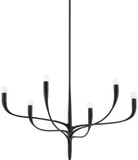 Hudson Valley 9606-AI Labra Contemporary Aged Iron 36" Chandelier Light