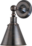 Hudson Valley 9901-DB Darien Retro Distressed Bronze Wall Sconce