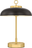 Hudson Valley L3131-AGB/DB Hector Modern Aged Brass / Distressed Bronze LED Rechargeable Table Lamp