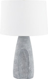 Hudson Valley L7729-AGB/CSH Hackensack Modern Aged Brass / Ceramic Stonewash Side Table Lamp