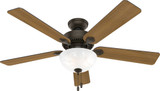Hunter 50901 Swanson New Bronze LED 52" Home Ceiling Fan