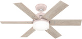 Hunter 51207 Pacer Contemporary Blush Pink LED 44" Ceiling Fan