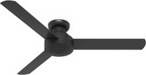 Hunter 52407 Presto Modern Matte Black 52" Ceiling Fan