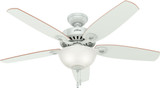 Hunter 53089 Builder White LED 52" Ceiling Fan