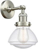 Innovations 203-SN-G324 Franklin Restoration Olean Brushed Satin Nickel LED Sconce Lighting