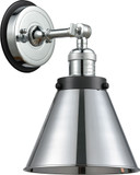Innovations 203PC-BPBK-HRBK-M13-PC Franklin Restoration Appalachian Polished Chrome Sconce Lighting