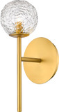 Innovations 320-1W-BB-G320-5CL-BB Barrington Modern Brushed Brass LED Wall Lamp