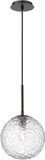 Innovations 321-1P-BK-G320-10CL-BK Barrington Modern Matte Black LED Mini Ceiling Light Pendant