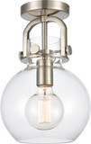 Innovations 410-1F-G410-8CL Downtown Urban Newton Sphere Modern LED Overhead Light Fixture