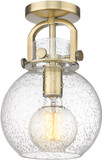 Innovations 410-1F-G410-8SDY Downtown Urban Newton Sphere Contemporary LED Overhead Lighting