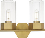 Innovations 427-2W-G427-9CL Claverack Contemporary LED 2-Light Vanity Lighting Fixture