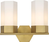 Innovations 427-2W-G427-9WH Claverack Modern LED 2-Light Vanity Lighting