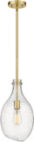 Innovations 493-1S-SG-G554-9 Salem Satin Gold Seedy Salem LED Mini Hanging Pendant Lighting