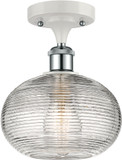 Innovations 516-1C-G555-8CL Ballston Ithaca Modern LED 8" Flush Lighting