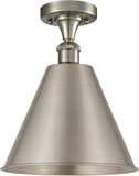 Innovations 516-1C-SN-MBC-12-SN Ballston Cone Brushed Satin Nickel LED 12" Ceiling Light