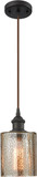 Innovations 516-1P-OB-G116 Ballston Cobbleskill Oil Rubbed Bronze LED Mini Hanging Pendant Light