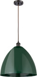 Innovations 516-1P-OB-MBD-16-GR Ballston Plymouth Dome Oil Rubbed Bronze LED Drop Lighting
