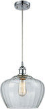 Innovations 516-1P-PC-G92-L Ballston Fenton Polished Chrome LED Mini Hanging Lamp