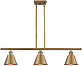 Innovations 516-3I-BB-M8 Ballston Smithfield Brushed Brass LED Kitchen Island Light