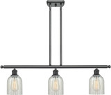 Innovations 516-3I-BK-G2511 Ballston Caledonia Matte Black LED Island Light Fixture