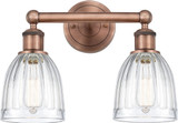 Innovations 616-2W-G442 Edison Brookfield 2-Light Bathroom Lighting Fixture