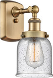 Innovations 916-1W-BB-G54-LED Ballston Small Bell Modern Brushed Brass LED Wall Light Fixture