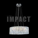 James Moder 40398S22 Silver Drum Pendant Lamp