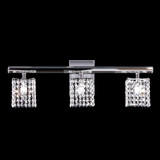 James Moder 40753S22 Silver 3-Light Vanity Light Fixture