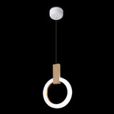 James Moder 41091W22LED Acrylic White LED Mini Pendant Light