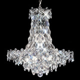 James Moder 91332S22 Continental Fashion Silver 25" Hanging Light