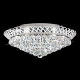 James Moder 94129S22 Jacqueline Crystal Silver Ceiling Light Fixture