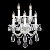 James Moder 94705S22 Maria Theresa Royal Silver Light Sconce