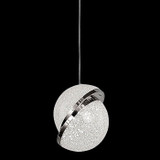 James Moder 96571S22LED Crystal Ice Silver LED Mini Hanging Light