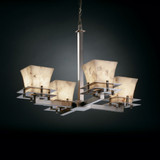 Justice Design ALR-8100 Alabaster Rocks!™ 25" Wide Chandelier Light