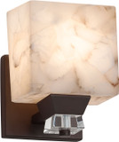Justice Design ALR-8471 Alabaster Rocks! Ardent Modern Lighting Wall Sconce