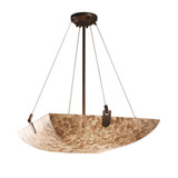 Justice Design ALR-9621-25 Alabaster Rocks! U-Clips Contemporary Pendant Lamp