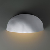 Justice Design CER-2190W Ambiance Zia Modern Ceramic LED Outdoor Wall Mounted Lamp