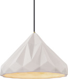 Justice Design CER-6450-BIS Ceramic Radiance Contemporary LED Drop Ceiling Light Fixture