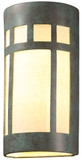 Justice Design CER-7357 Ambiance Prairie Window Modern Ceramic LED Wall Sconce