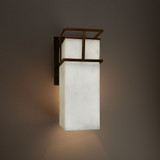 Justice Design CLD-8643W Structure Clouds Exterior Wall Lamp