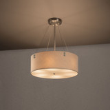 Justice Design FAB-9531 Finials Textile Ceiling Lighting Fixture