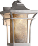 Justice Design FSN-7521W-MROR Fusion Summit Contemporary Exterior Wall Lighting Fixture