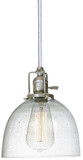 JVI Designs 1200-17-S5-CB Union Square Pewter Mini Pendant Hanging Light