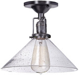 JVI Designs 1202-18-S2-CB Union Square Gun Metal Ceiling Lighting Fixture