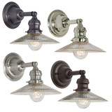 JVI Designs 1210-S1-SR Union Square Retro Lighting Sconce