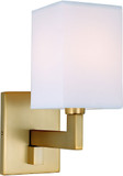 JVI Designs 1263-10 Allston Satin Brass Wall Swing Arm Lamp