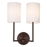 JVI Designs 1271-08 Elliot Oil Rubbed Bronze Wall Sconce
