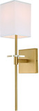 JVI Designs 441-10 Marcus Satin Brass Wall Sconce