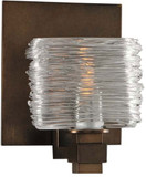 Kalco 312131VBZ Clearwater Contemporary Vintage Bronze Xenon Wall Light Sconce