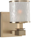 Kalco 313531BRB Destin Brushed Bronze Xenon Light Sconce